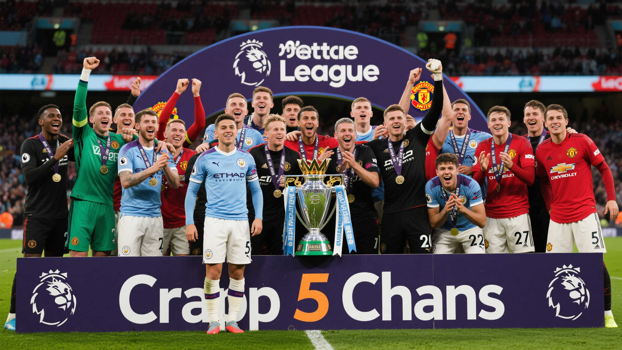 英超五冠王有多难？历史仅两队实现，曼联未入列