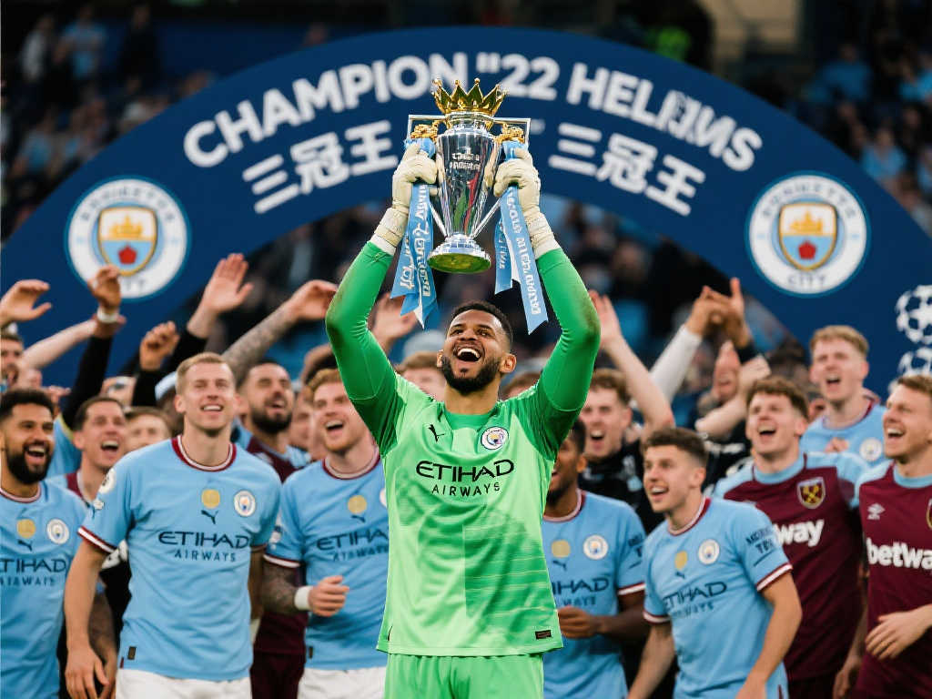 埃德森:三冠王成就让曼城成为众矢之的,佩普理念已融入我们血液 埃德森:三冠王成就让曼城成为众矢之的,佩普理念已融入我们血液